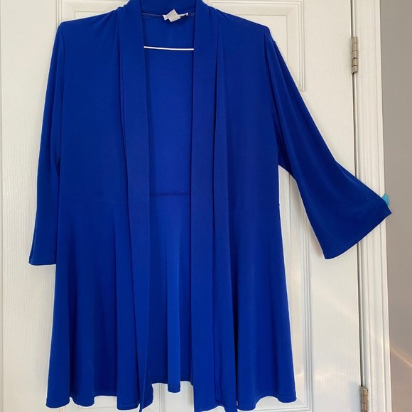 Joseph Ribkoff Tops - Rotal Blue Stretch Fabric Tunic - sz 14